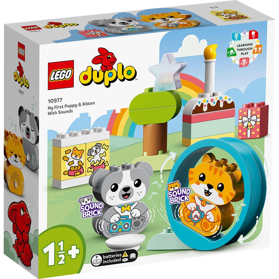 Lego 10977 My First Puppy & Kitten With Sounds
