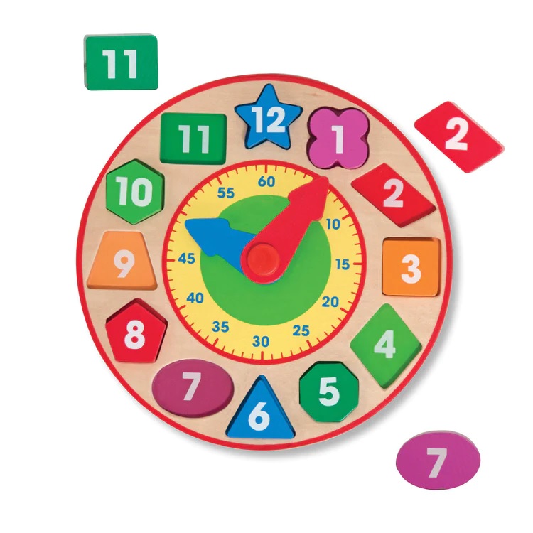 Melissa And Doug Shape Sorting Clock 46008593