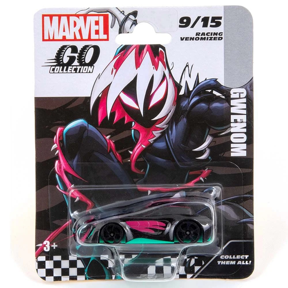 Marvel Go Dc Racing Venom Gwenom 3 Inch