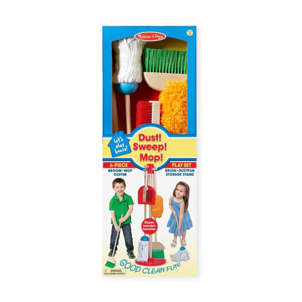 Melissa & Doug Lets Play House - Dust Sweep & Mop 46008600