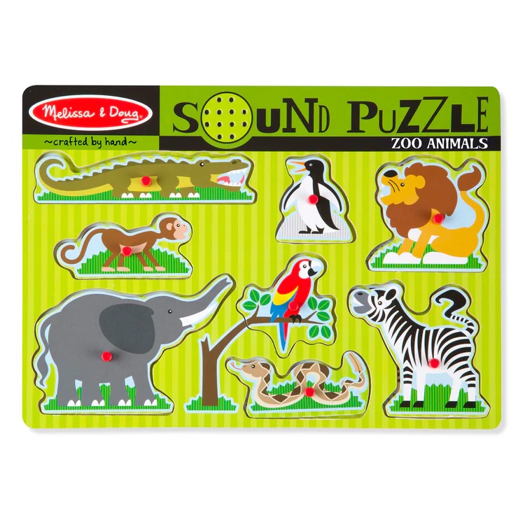 Melissa & Doug Zoo Animals Sound Puzzle 46000727