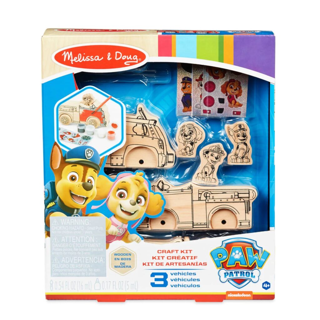 Melissa & Doug Paw Patrol Wooden Craft Kit - Vehicles 46033266