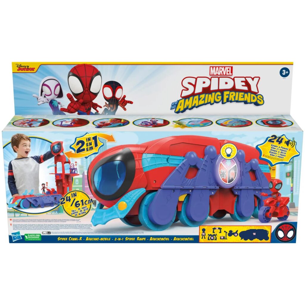 Hasbro Spidey & Amazing Friends Spider Crawler    F3721