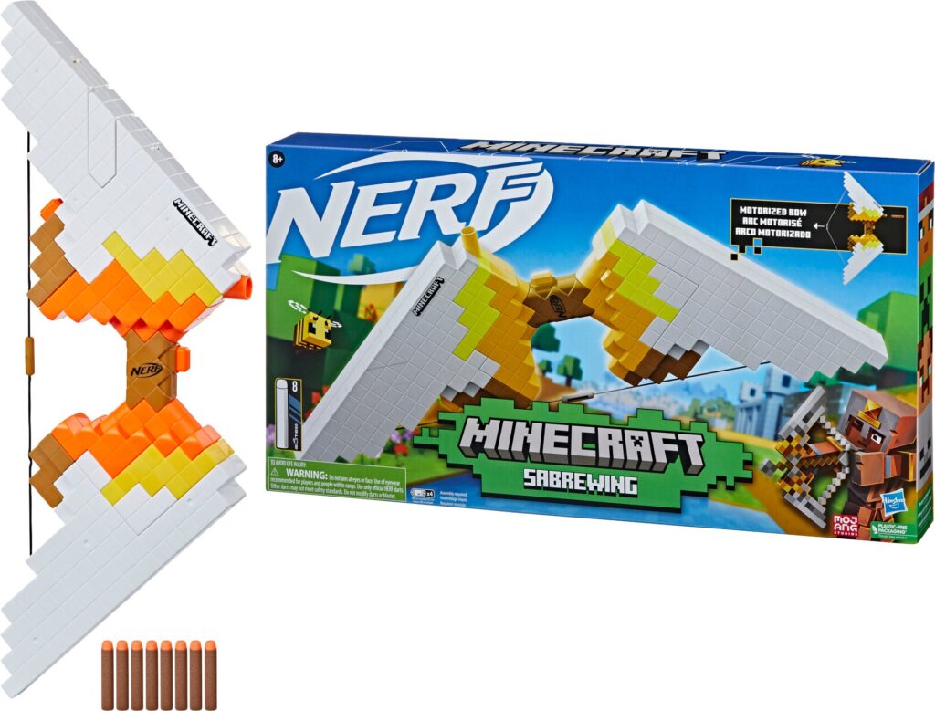 Hasbro Nerf Minecraft Sabrewing    F4733