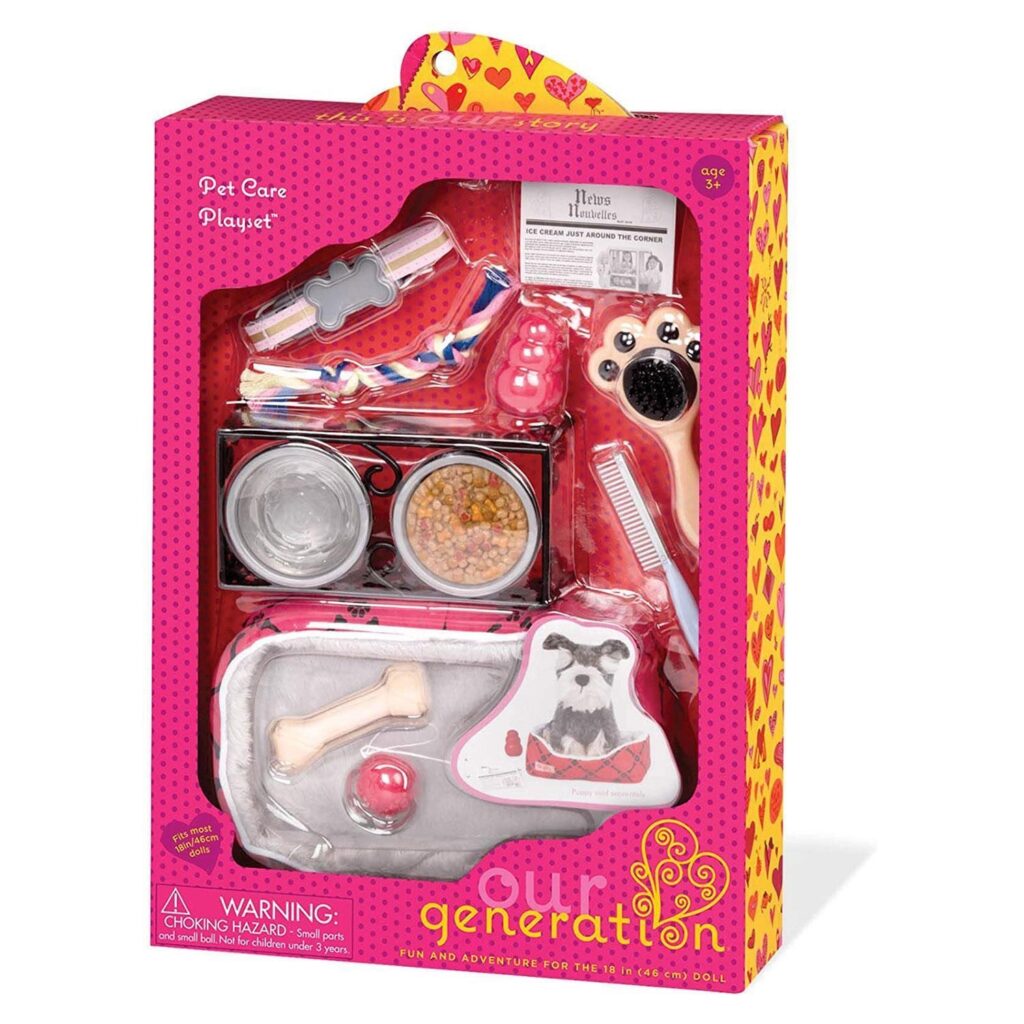 Our Generation Pet Care Accessory Set