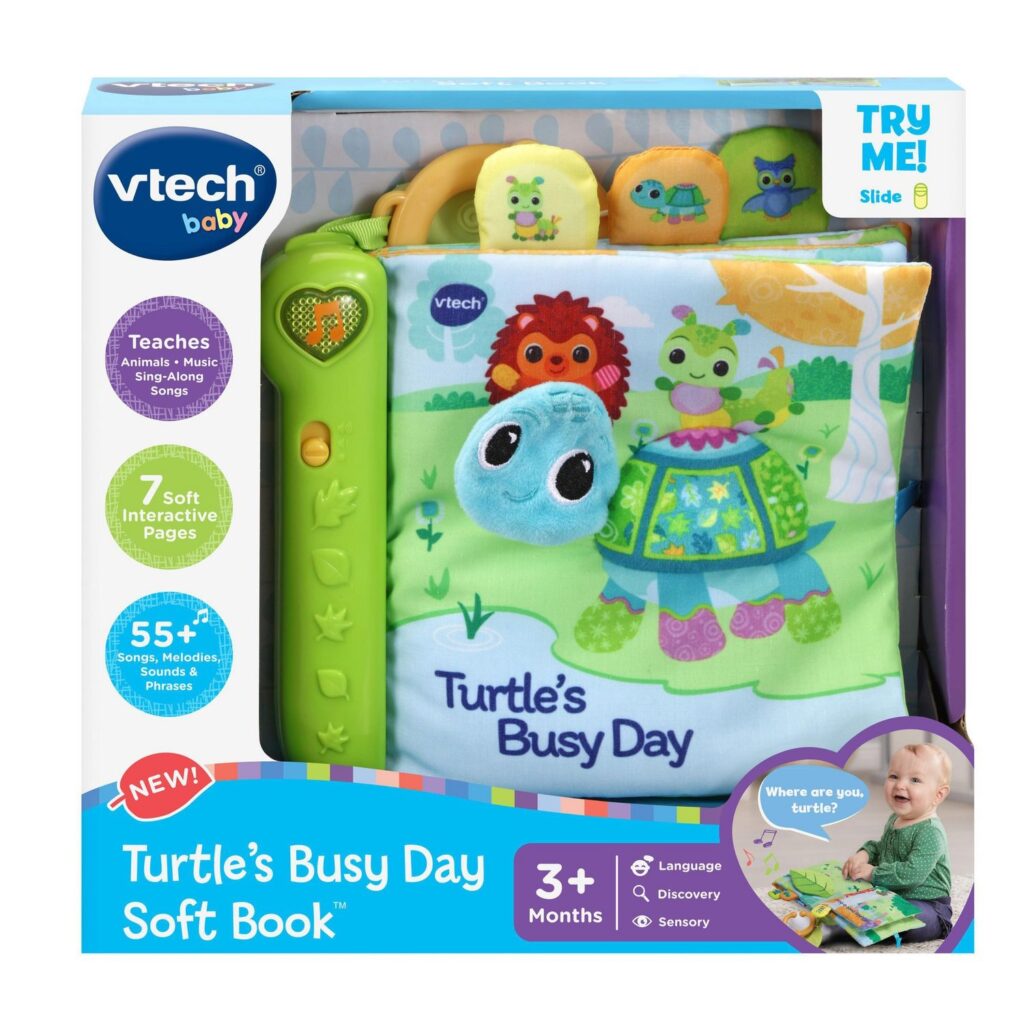 Vtech Turtles Busy Day Soft Book