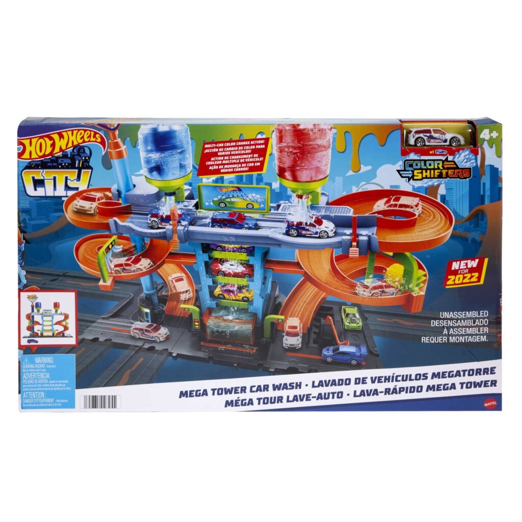 Mattel Hot Wheels City Mega Tower Car Wash