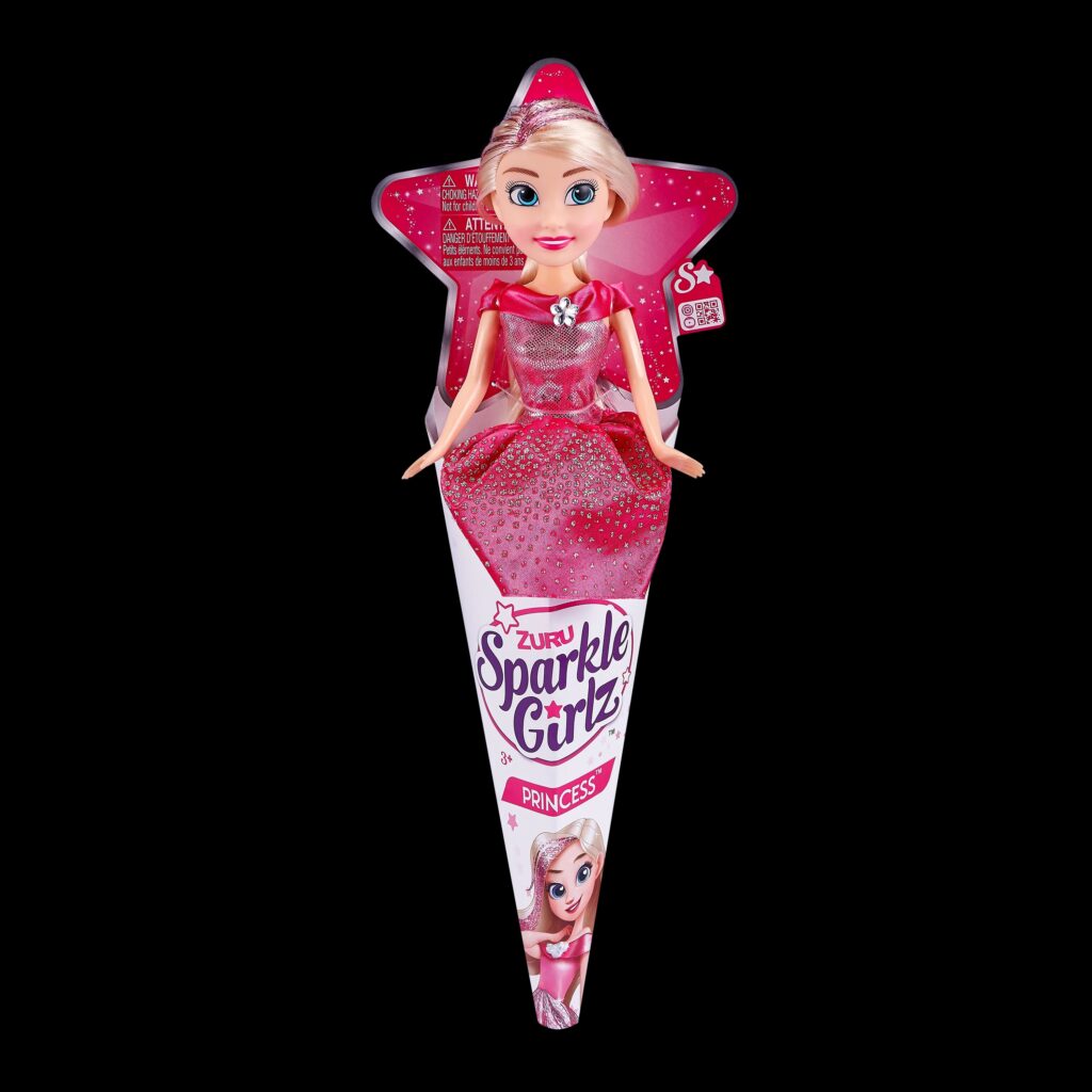Zuru Sparkle Girlz Dolls 10.5"-Princesscone,3Facing12Pcs/Pdq,12Pcs/Ctn,Noinner,Std Color Assortment