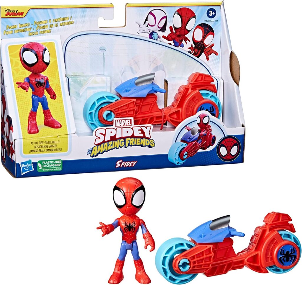 Hasbro Spidey & Amazing Friends Spidey Motorcycle  F7459