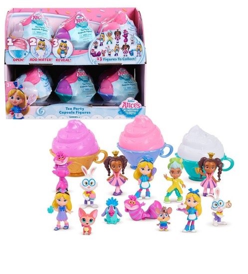 Disney Alice'S Wonderland Bakery Tea Party Capsule Figures