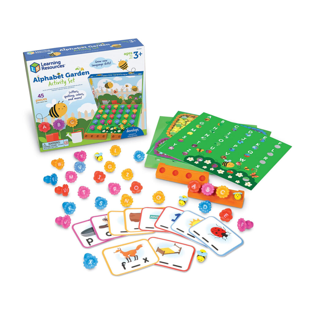 Learning Resources Alphabet Garden Activity Set