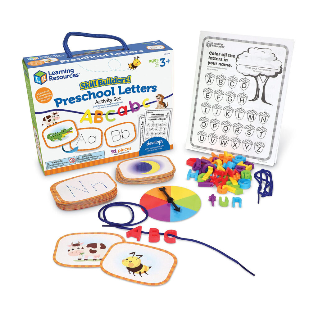 Learning Resources Skill Builders! Alphabet & Letter Sounds Activity Set
