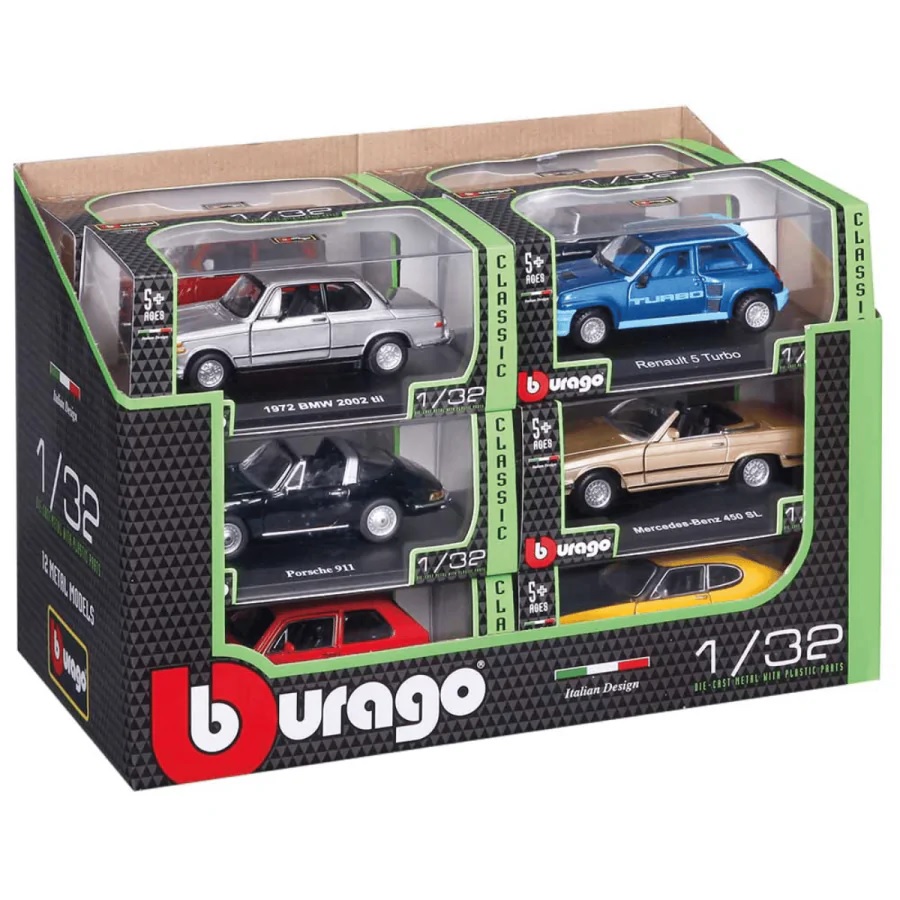 Bburago 18-43210 1/32 Street Classics Counter Display (Asst) 47543210