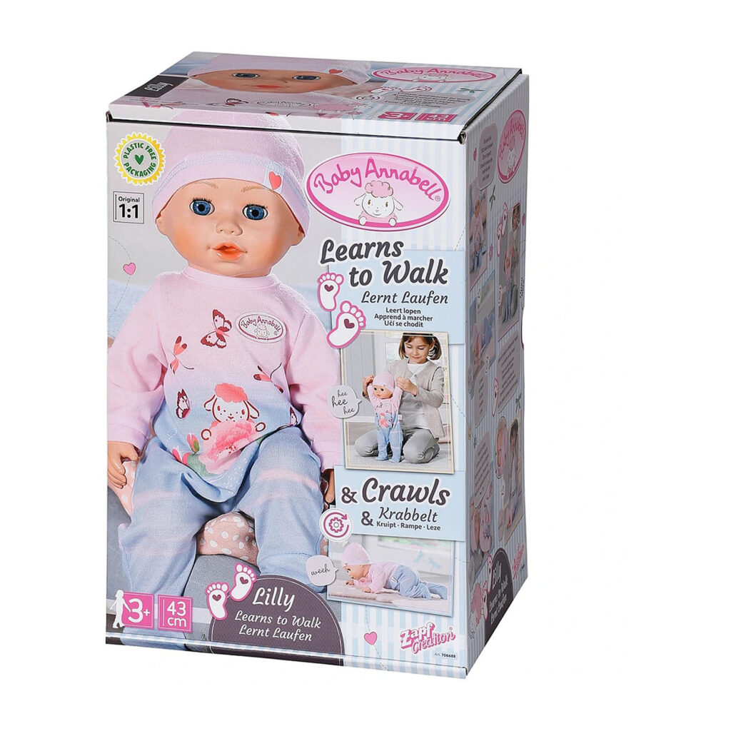 Zapf Creation Baby Annabell Learnstowalk Annabell 43Cm