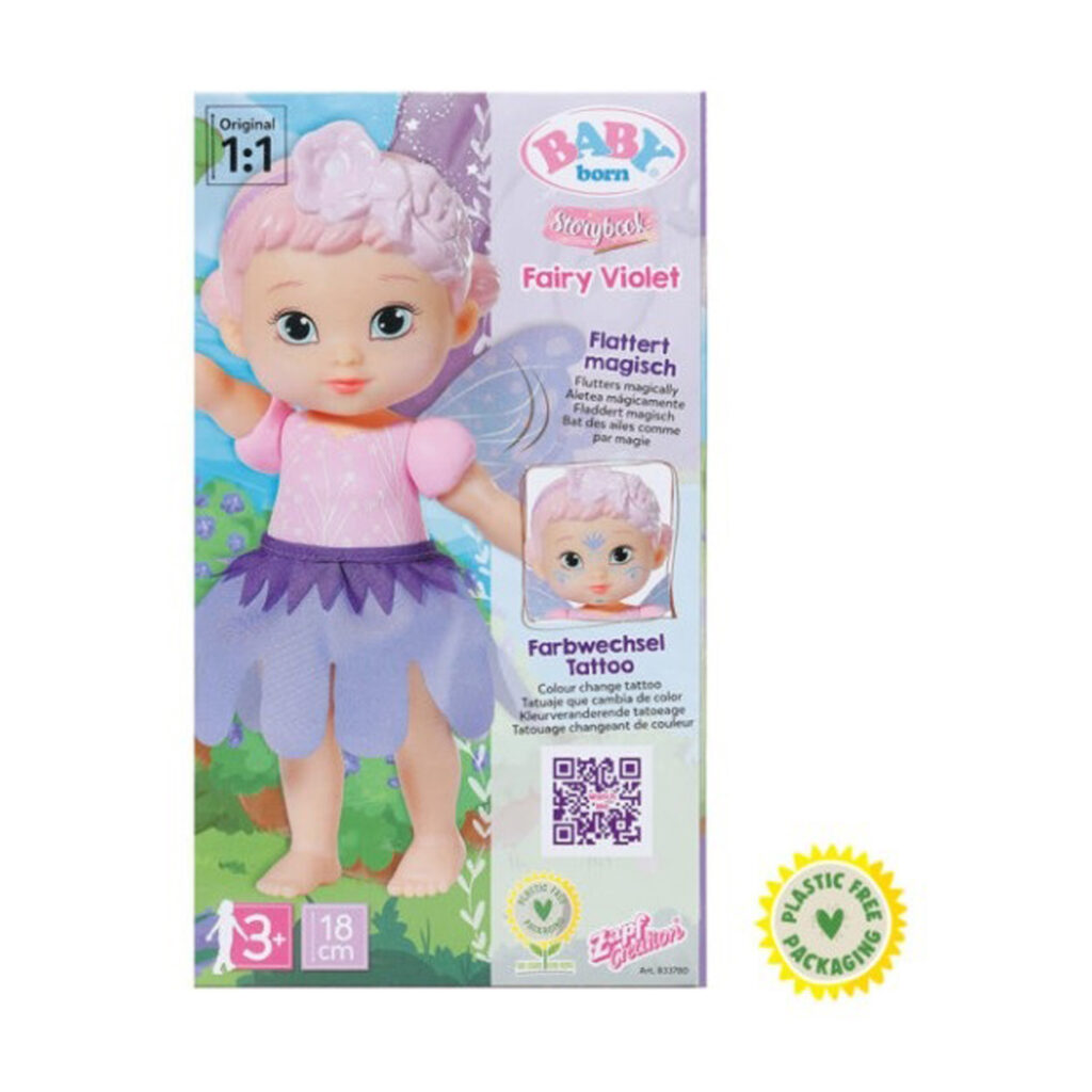 Zapf Creation Baby Born Storybook Fairy Violet 18Cm