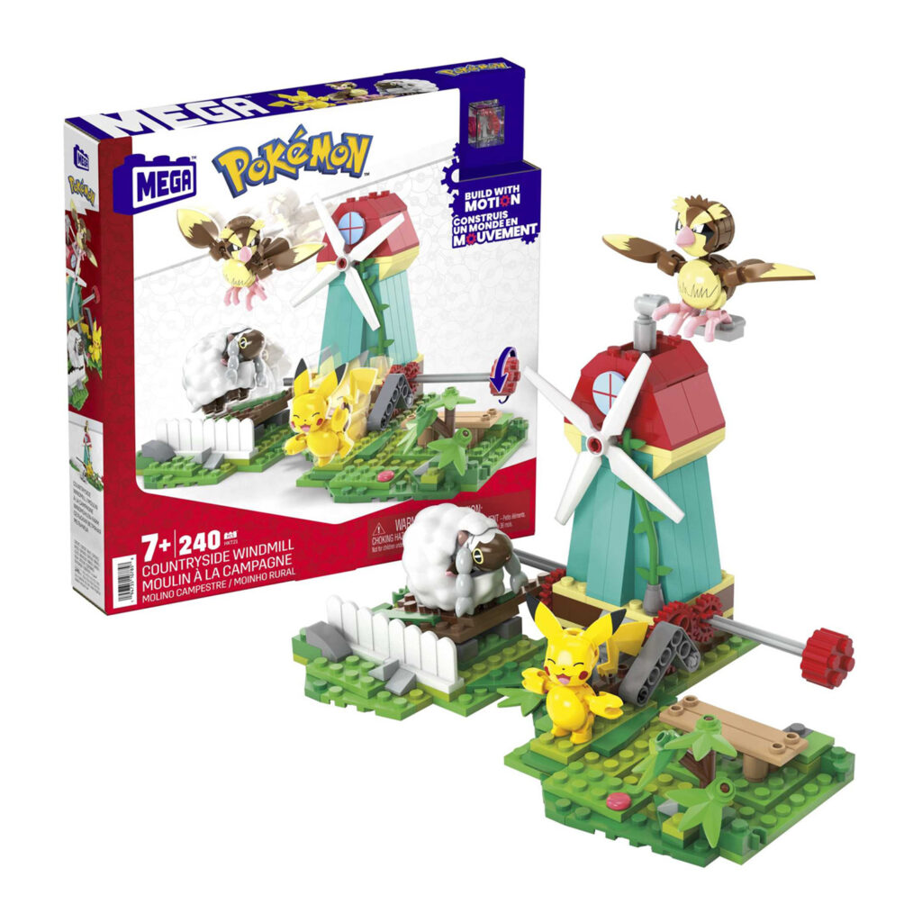 Mattel Pokemon Mega Countryside Windmill