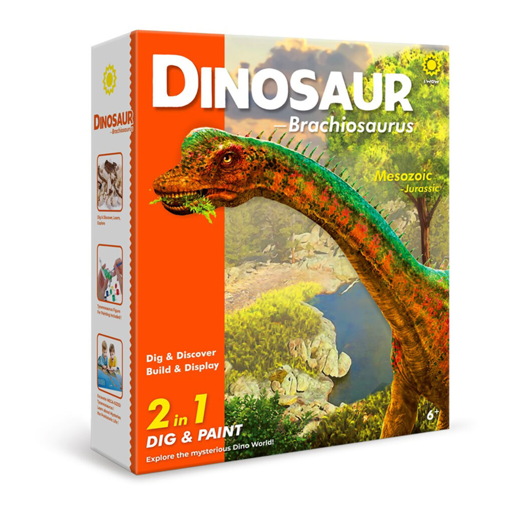 Tp Toys Large Dinosaur Digger Brachiosaurus