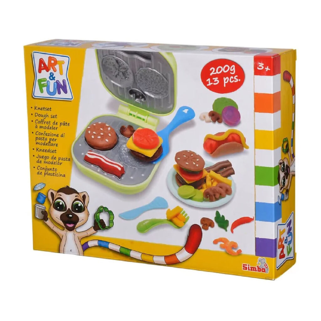 Simba Art & Dough Set Burger