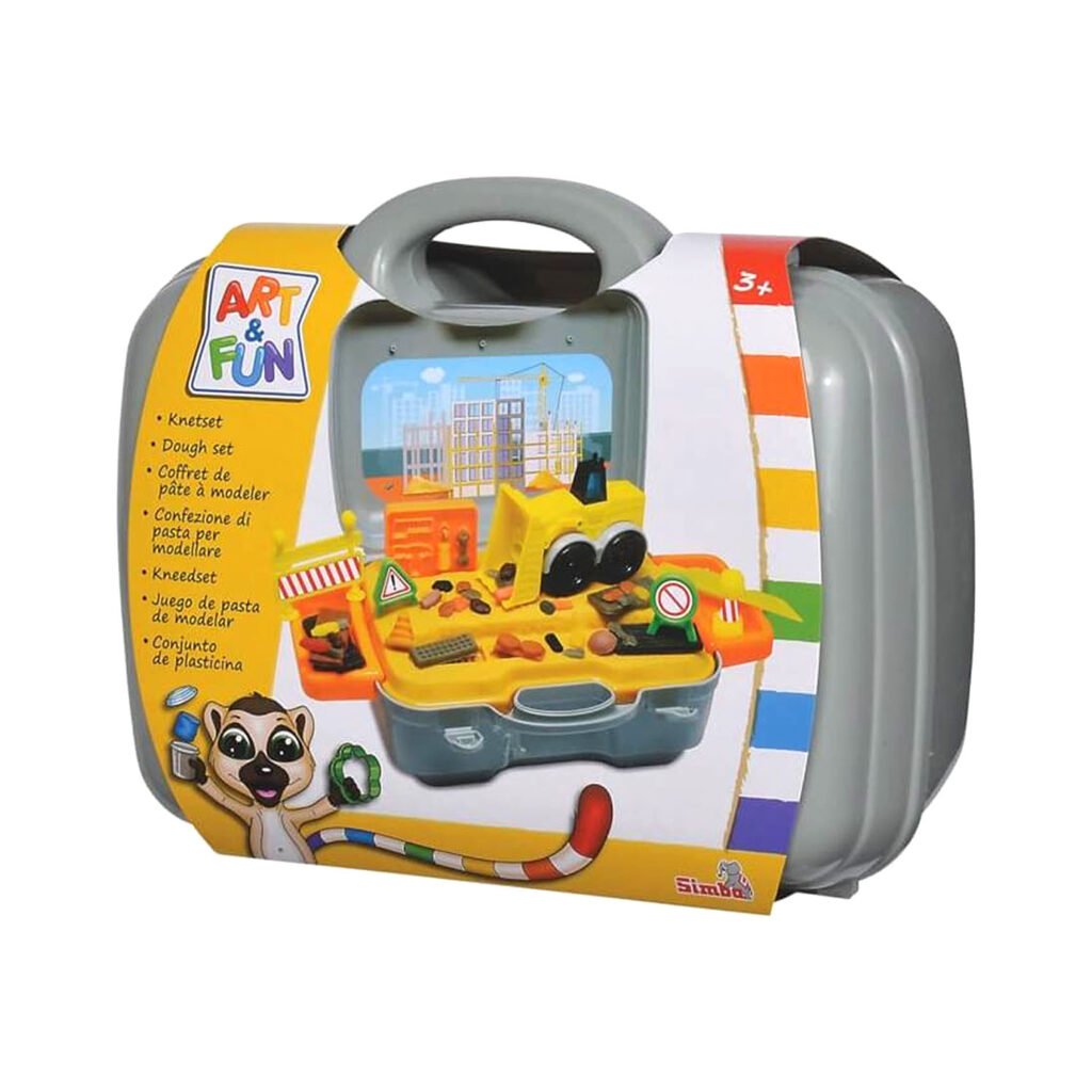 Simba Art & Dough Set Construction In Set