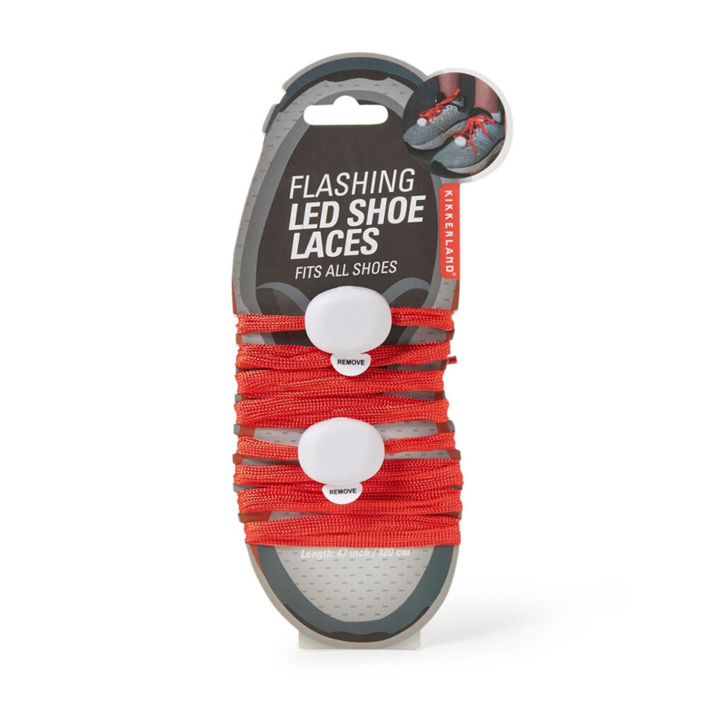 Kikkerland Flashing Shoe Lace
