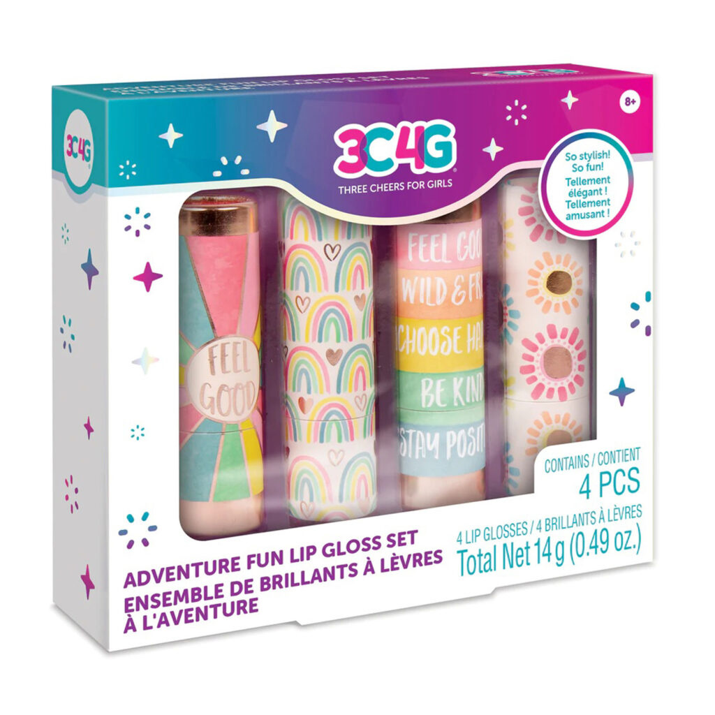 Zuru 3C4G Adventure Fun Lip Gloss Set