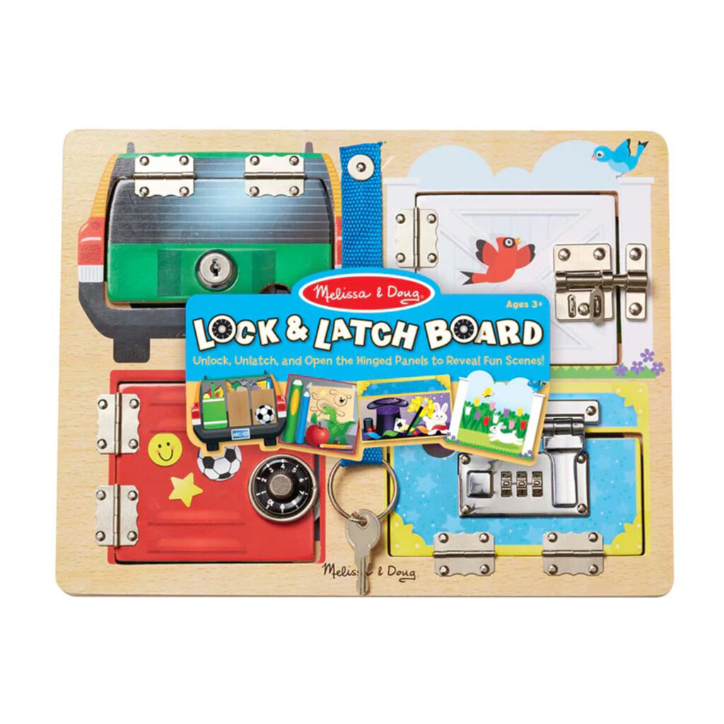 Melissa & Doug Locks & Latches Board