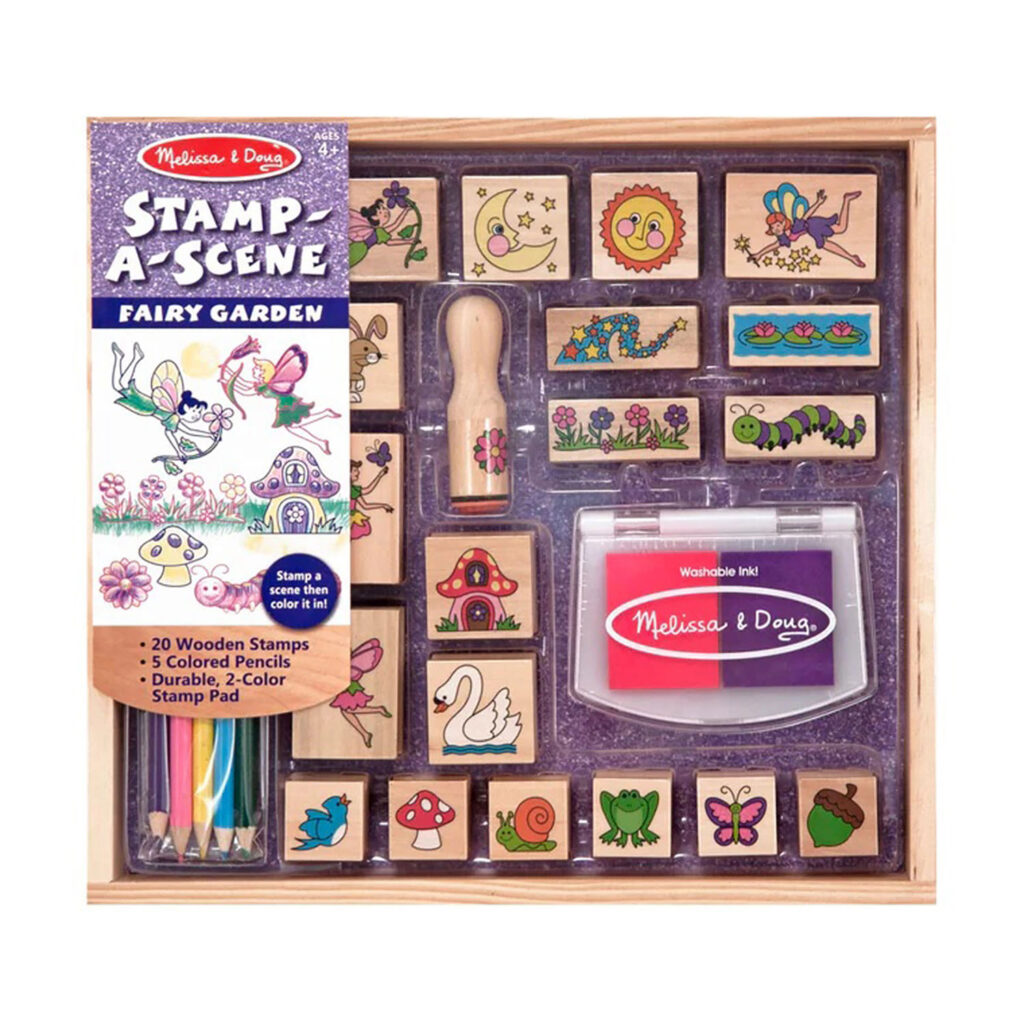 Melissa & Doug Stamp-A-Scene-Fairy Garden