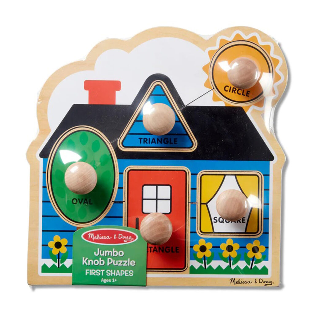 Melissa & Doug First Shapes Jumbo Knob