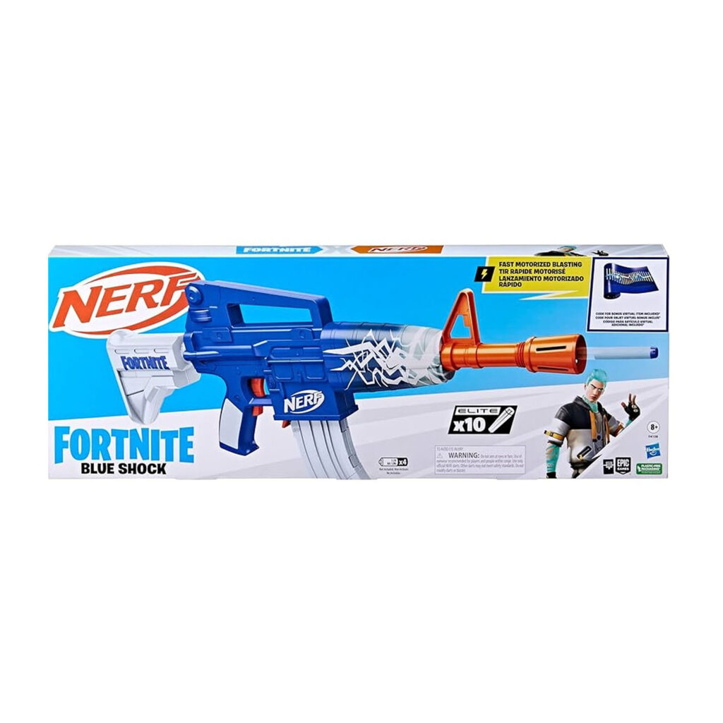 Hasbro Nerf Fortnite Blue Shock F4108
