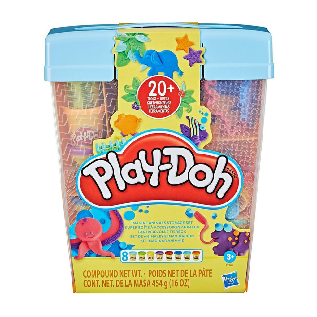 Hasbro Play-Doh Imagine Animals Storage Set F7381