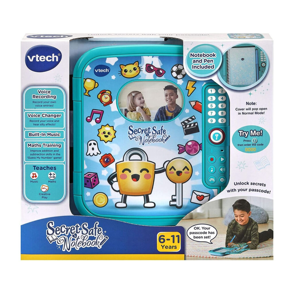 Vtech Secret Safe Notebook, Green (New En
