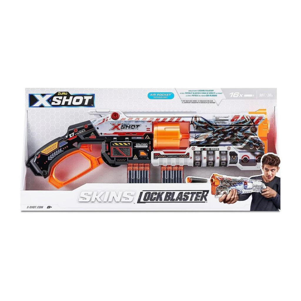 X-Shot Skins-S1 Lock Gun Open Box,Bulk