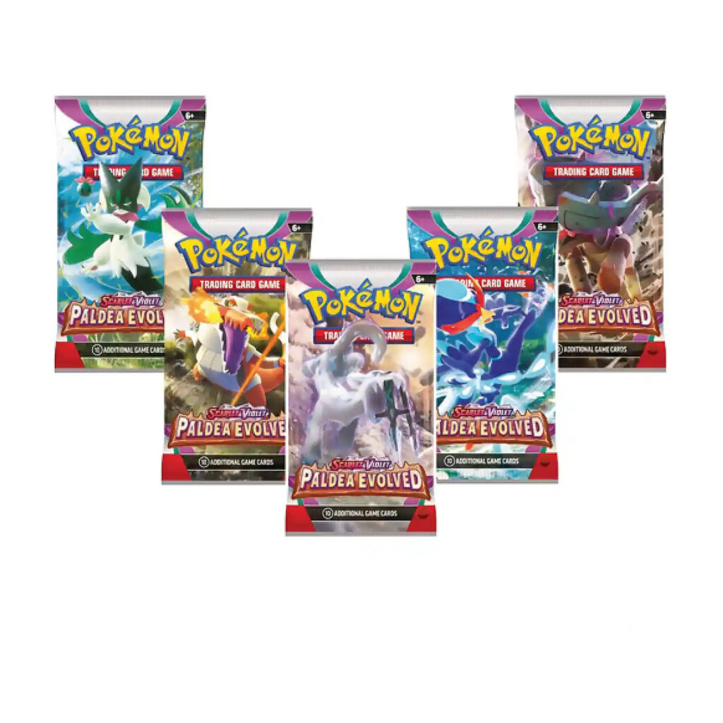 Pokemon Tcg: Scarlet & Violet 2 (Sv02) Paldea Evolved Boosters