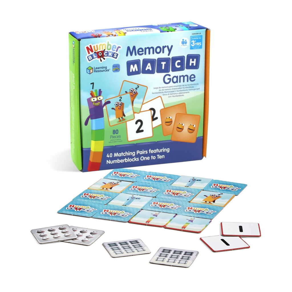 Learning Resources Numberblocks Memory Match Game