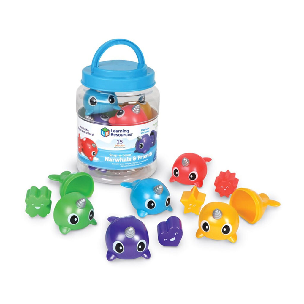 Learning Resources Snap-N-Learn Narwhals & Friends