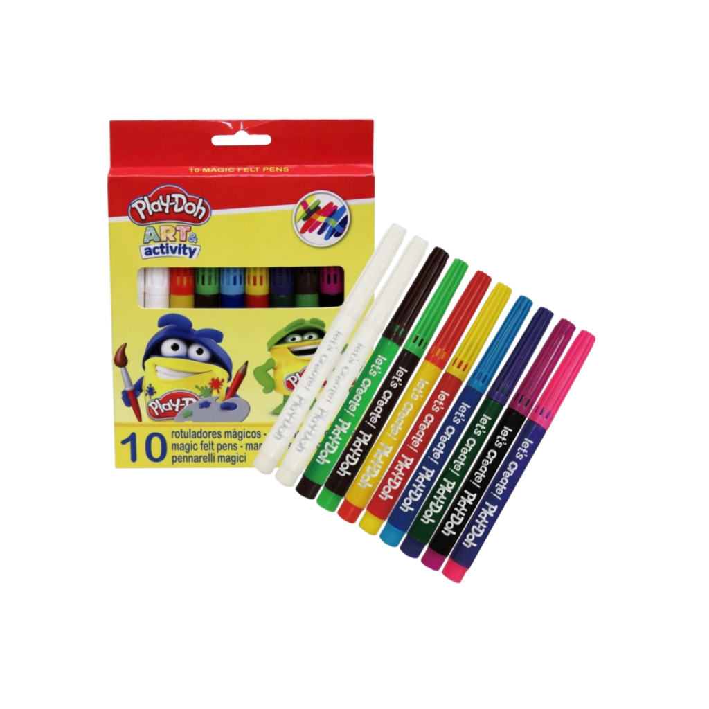 Play-Doh 9+1 Rainbow Magic Water Color Pen