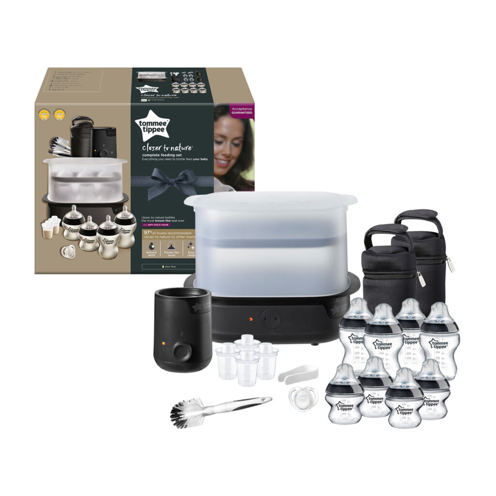 Tommee Tippee Closer To Nature   Complete Feeding Kit - Black