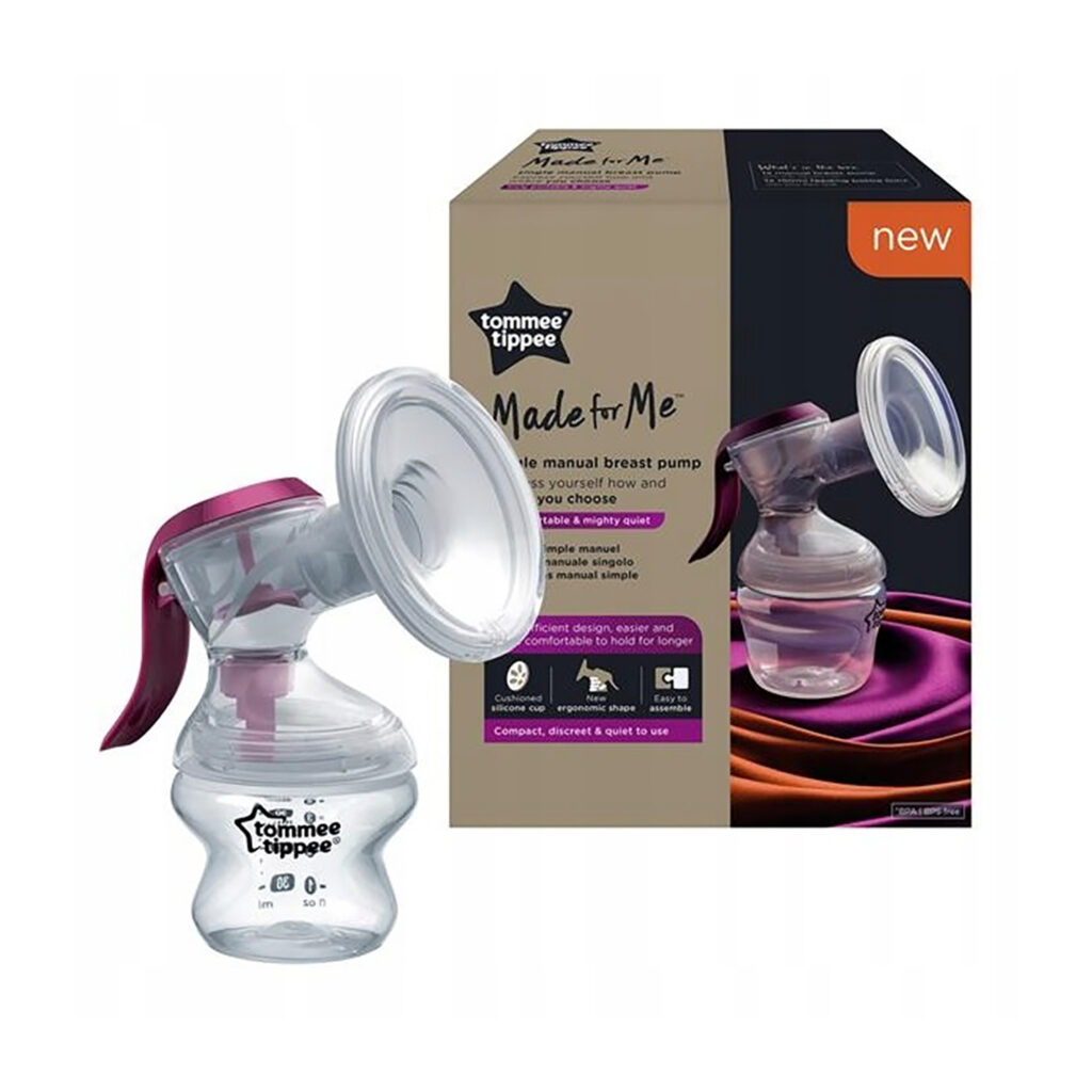 Tommee Tippee Made For Me Manual Breast Pump With Soft,