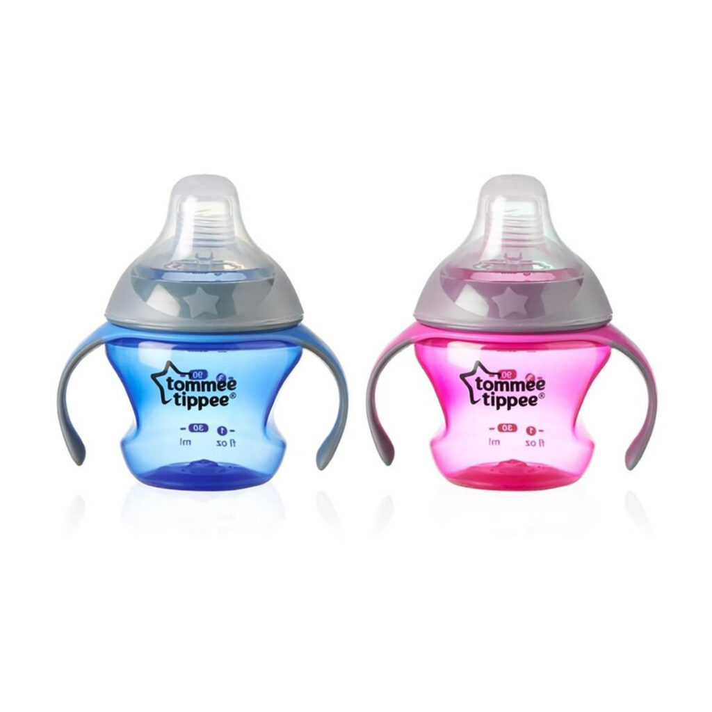 Tommee Tippee Transition Cup, 150Ml-Blue/Purple