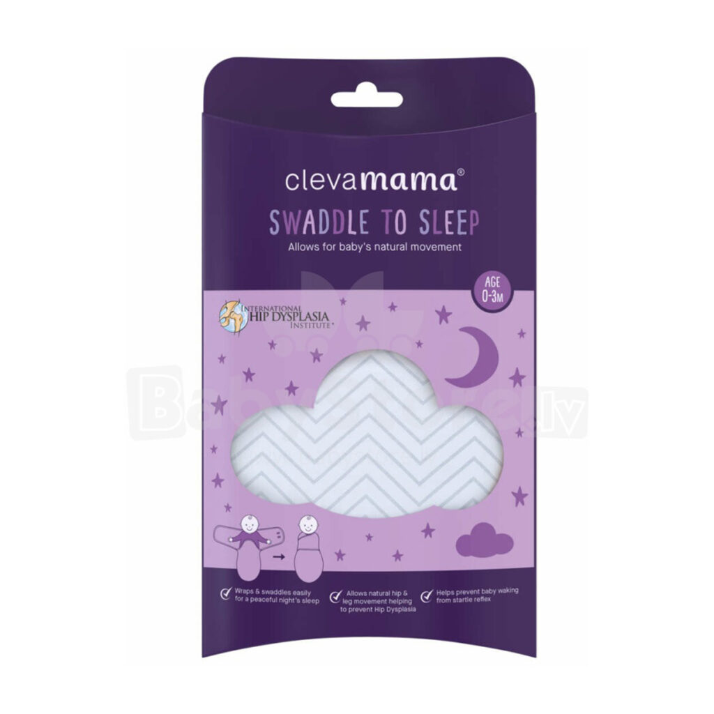 Clevamama Swaddle To Sleep - Yellow (0-3M)