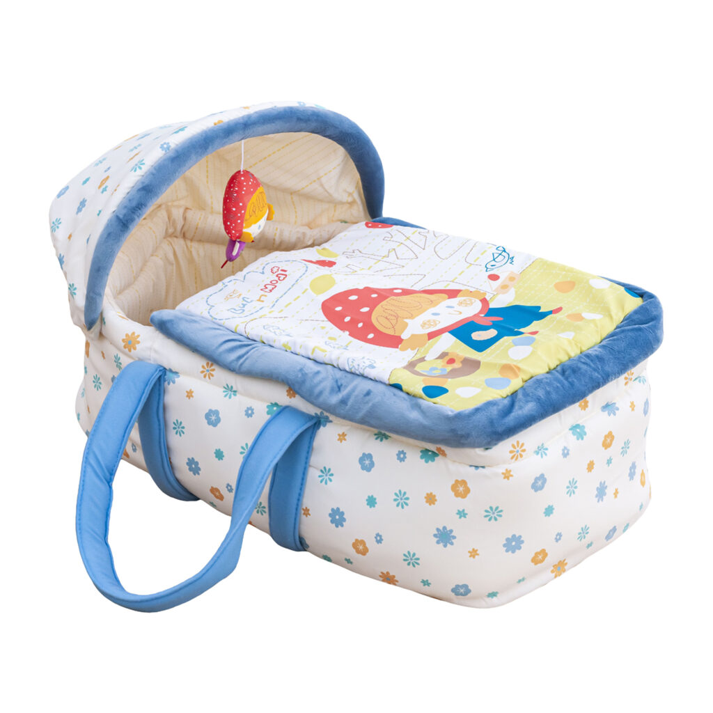 Moon Juvenile Moses Basket - Pink