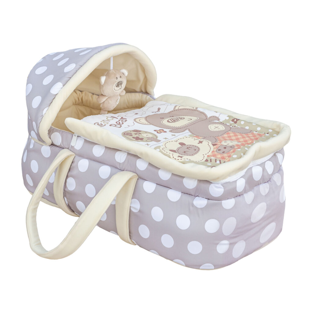 Moon Juvenile Moses Basket - Grey