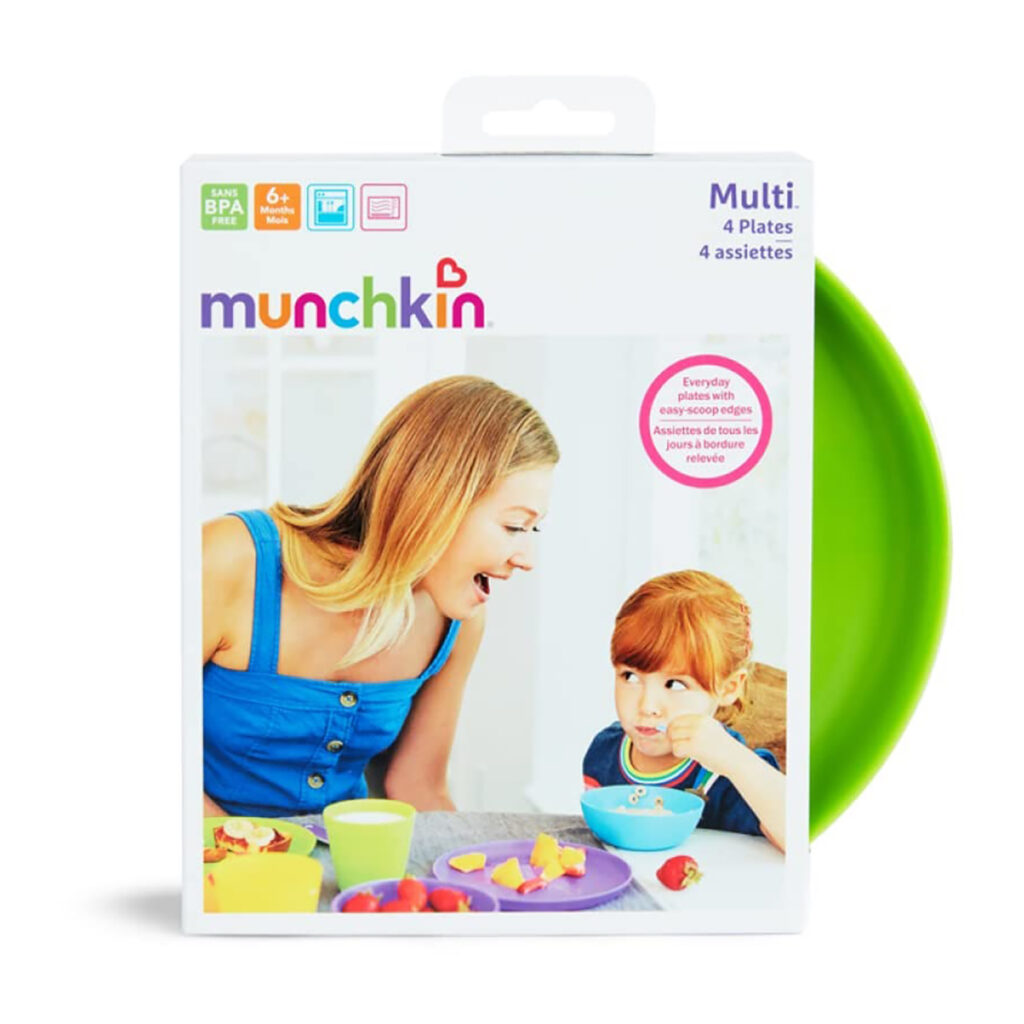 Munchkin 4Pk Multi Plates (Eu)