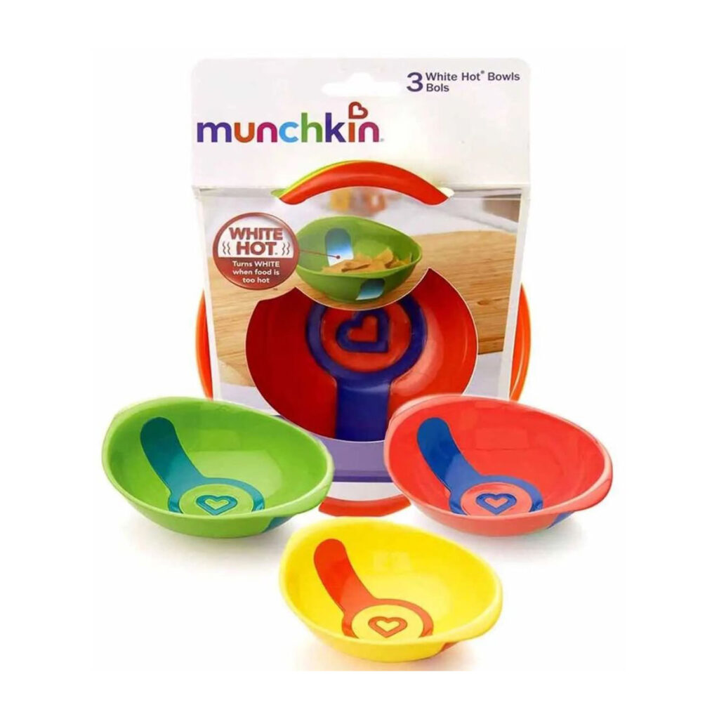 Munchkin 3Pk Wh Bowls