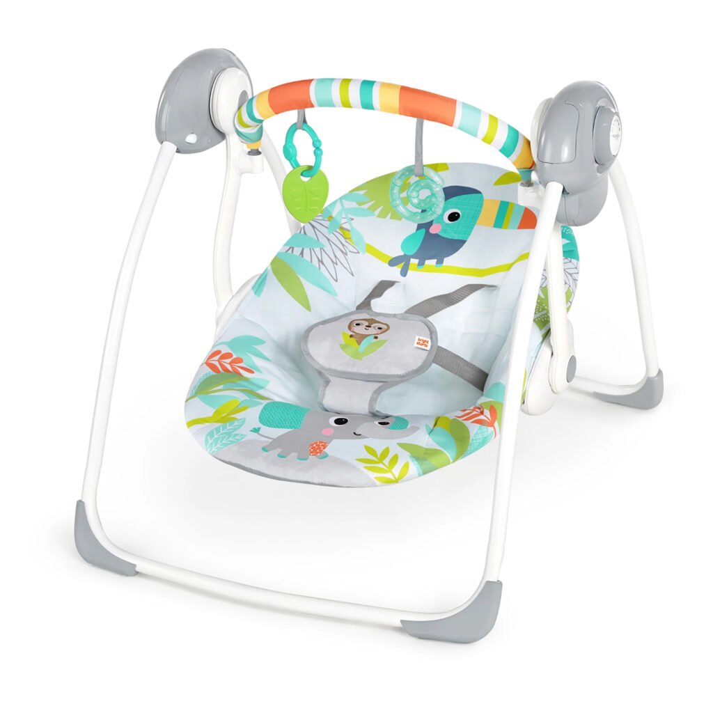 Bright Starts Rainforest Vibes Portable Swing