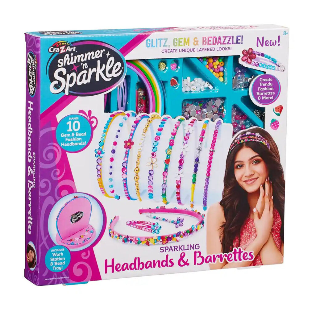 Cra-Z-Art Shimmer N' Sparkle Sparkling Headbands & Hair Charms