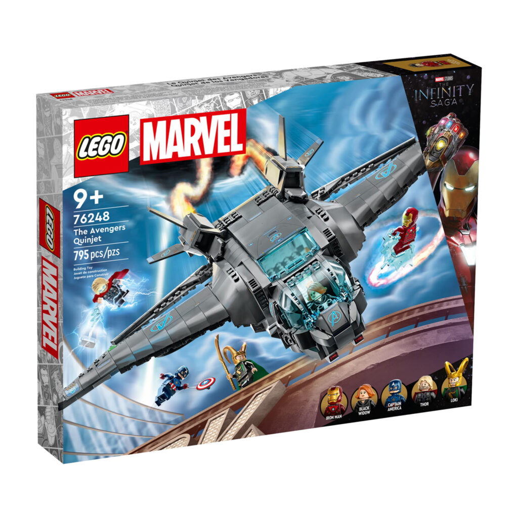 Lego Super Heroes 76248 The Avengers Quinjet