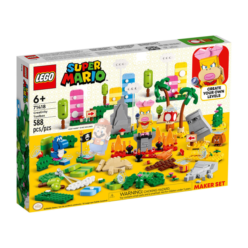 Lego Super Mario 71418 Creativity Toolbox Maker Set