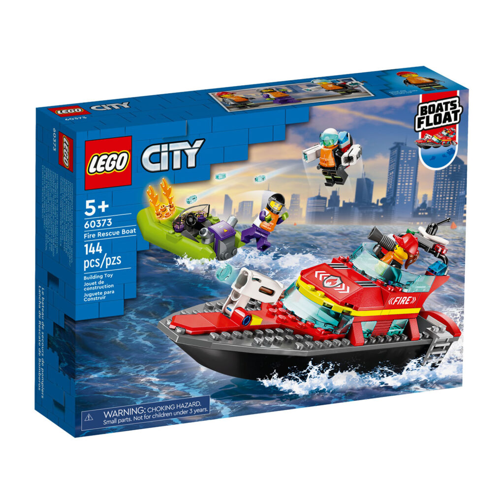 Lego City 60373 Fire Rescue Boat
