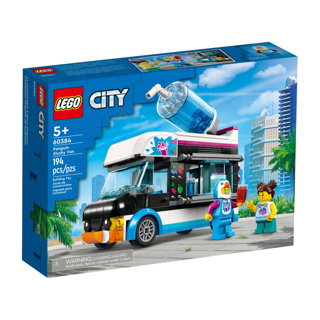 Lego City 60384 Penguin Slushy Van